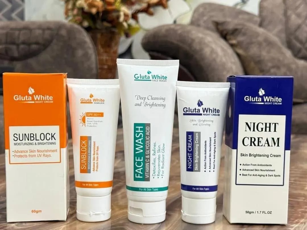 Gluta White 3 in 1 Skincare Bundle